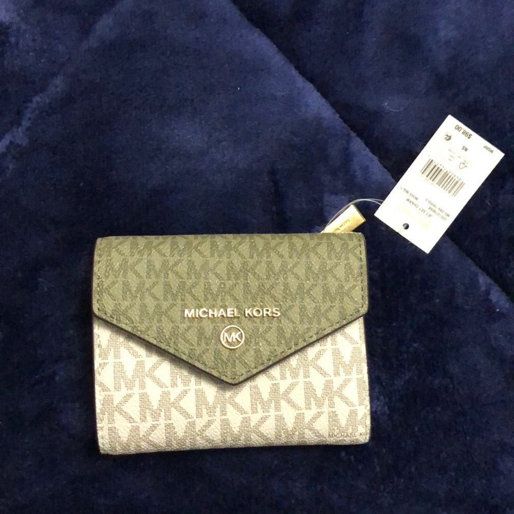 Michael kord tri fold mini wallet